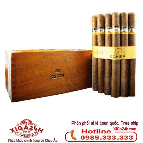 Xì gà Xì gà Cohiba Siglo V hộp 25 điếu giá rẻ