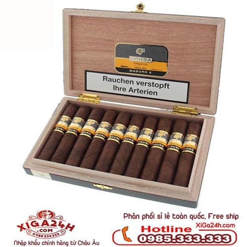Xì gà Xì gà Cuba Cohiba Maduro 5 Magicos hộp 10 điếu giá rẻ