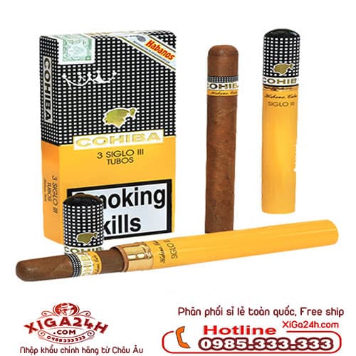 Xì gà Xì gà Cuba Cohiba Siglo III hộp 15 điếu giá rẻ