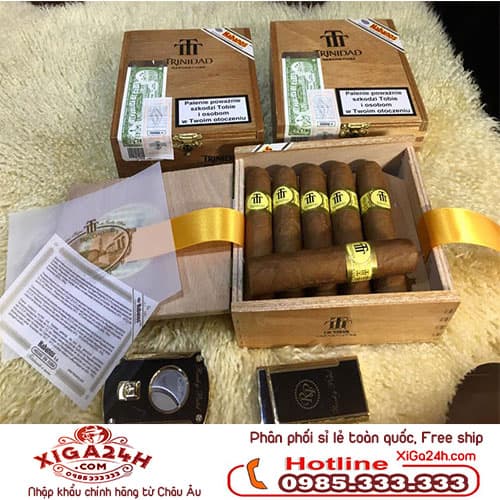 Xì gà Xì gà Cuba Cohiba Trinidad hộp 12 điếu giá rẻ