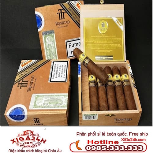 Xì gà Xì gà Cuba Trinidad Topes Limited 2016 giá rẻ