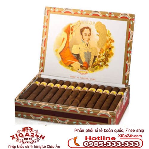 Xì gà Xì gà mini Bolivar Petit Coronas hộp 25 điếu giá rẻ